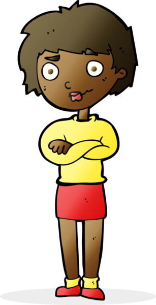 Bir insan tarafından çizilmiş bir karikatür.