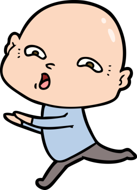 bir insan tarafından çizilmiş sinirli bir adam.