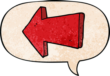 bir insan tarafından çizilmiş, konuşma baloncuklu çizgi film.