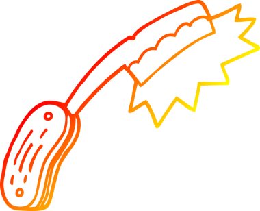 Bir insan tarafından çizilmiş bir karikatür çizimi.