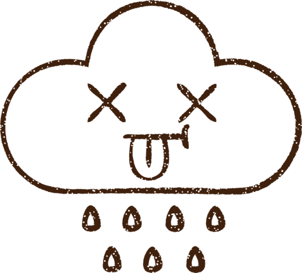 Bir insan tarafından çizilmiş bulut kömürü çizimi