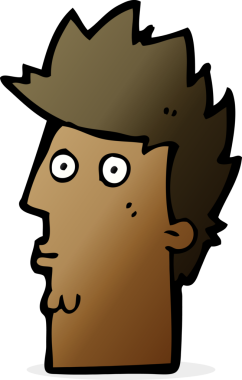 Bir insan tarafından çizilmiş karikatür.