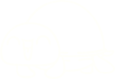 Bir insan tarafından çizilen Mutlu Kaplumbağa Tebeşiri