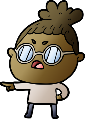 Bir insan tarafından çizilmiş bir karikatür.