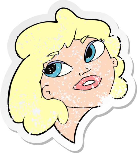 Bir insan tarafından çizilmiş mutlu bir karikatürün gerilimli yapıştırması.