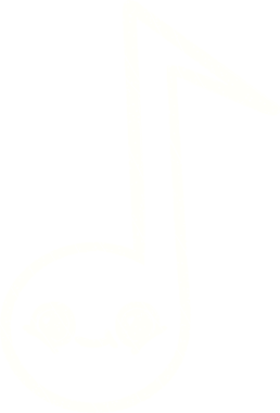 Bir insan tarafından çizilen Müzik Notu Tebeşiri