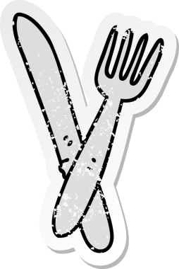 Bir insan tarafından çizilmiş garip bir el çiziminin sıkıntılı çıkartması.