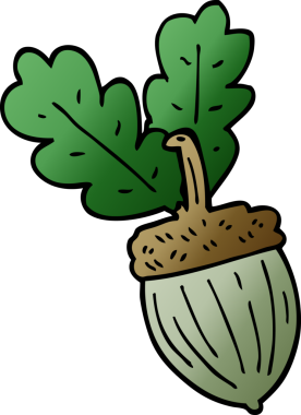 Bir insan tarafından çizilmiş karikatür palamudu.