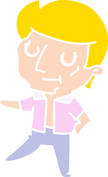 Bir insan tarafından çizilmiş Kawaii yaşlı bir adamın serbest çizimi.