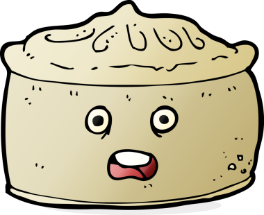 Bir insan tarafından çizilmiş karikatür turtası