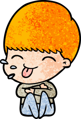 bir insan tarafından çizilmiş kaba bir adam.