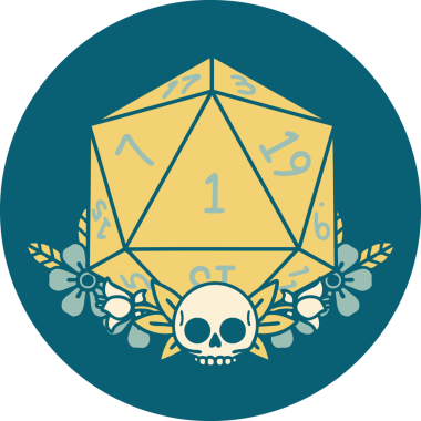 Retro Dövme Tarzı Doğal Zarlar Bir insan tarafından çizilmiş çiçek elementleri ile yuvarlanır