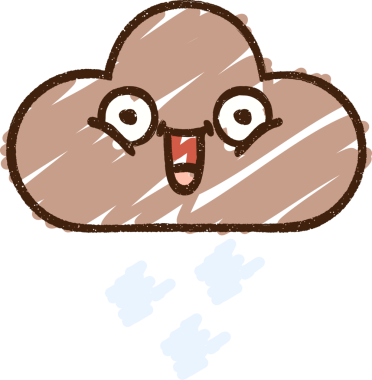 Bir insan tarafından çizilen Bulut Tebeşiri