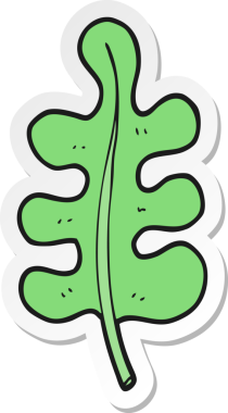 Bir insan tarafından çizilmiş karikatür yaprağının çıkartması.