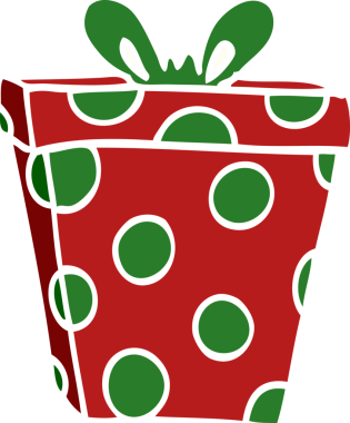 Bir insan tarafından çizilmiş karalama hediyesi.