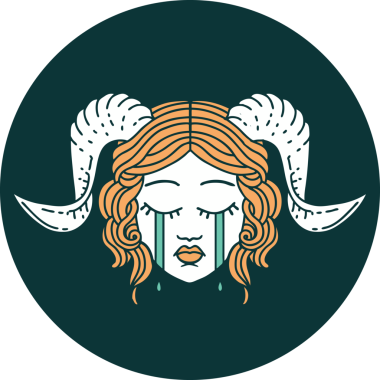 Bir insan tarafından çizilmiş ağlayan bağcık surat ikonu