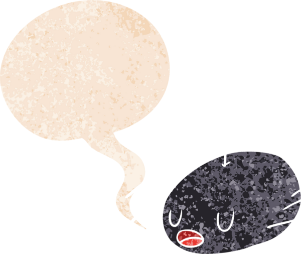 çizgi film örümceği, konuşma baloncuğu ve grunge dertli eski moda bir insan tarafından çizilmiş.