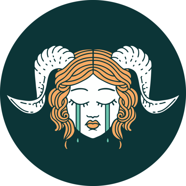 Bir insan tarafından çizilmiş ağlayan bağcık surat ikonu