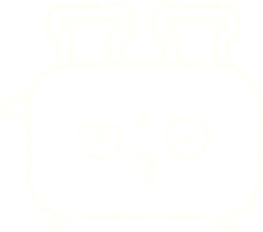 Bir insan tarafından çizilen tost makinesi tebeşiri