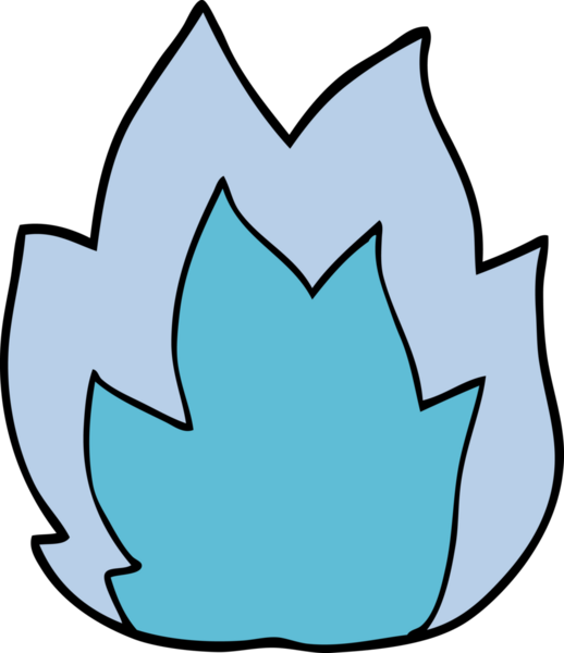 Bir insan tarafından çizilmiş çizgi film karalama patlaması alevi