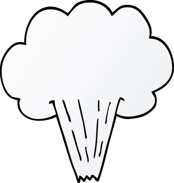 Bir insan tarafından çizilmiş karikatür rüzgarı.