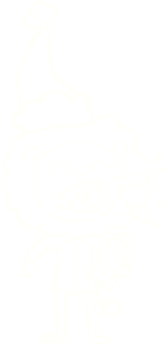 Bir insan tarafından çizilen Noel Aslanı Tebeşiri