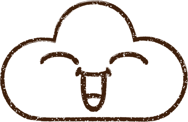 Bir insan tarafından çizilen Mutlu Bulut Kömürü