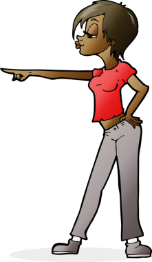 Çizgi film karakteri bir insan tarafından çizilmiş.