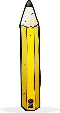 bir insan tarafından çizilmiş karikatür kalem