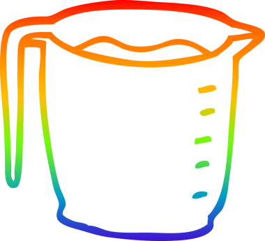 bir insan tarafından çizilmiş bir karikatür sürahisinin çizimi