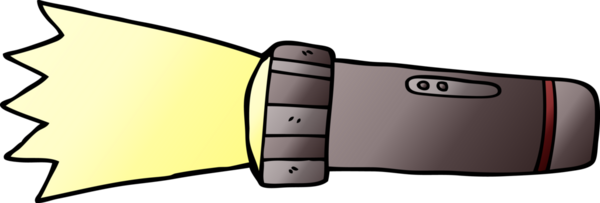 Bir insan tarafından çizilmiş karalama meşalesi.