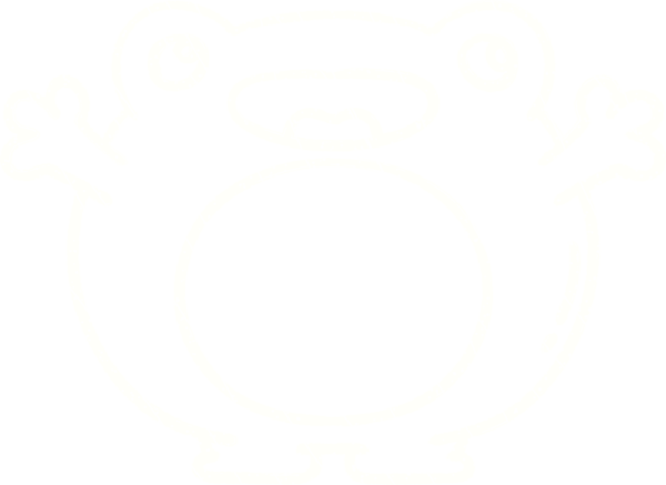 Bir insan tarafından çizilen Mutlu Kurbağa Tebeşiri