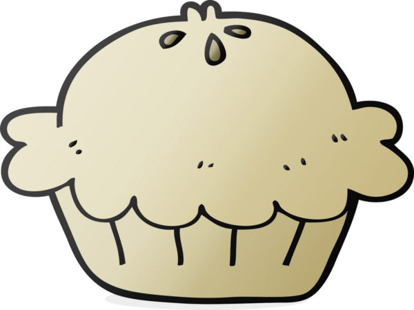 Bir insan tarafından çizilmiş serbest çizgi film pastası.