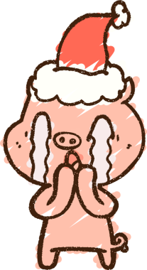 Bir insan tarafından çizilmiş neşeli domuz tebeşiri.