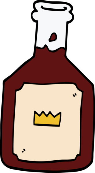 bir insan tarafından çizilmiş alkollü bir içecek.