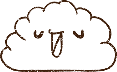 Bir insan tarafından çizilen Yağmur Bulutu Kömürü