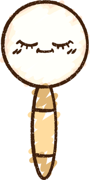 Bir insan tarafından çizilen Büyüteç Tebeşir Çizimi