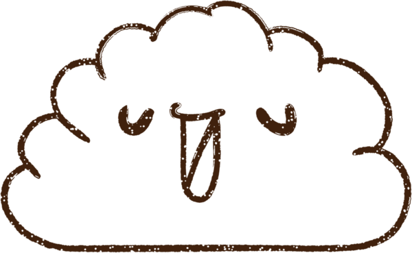 Bir insan tarafından çizilen Yağmur Bulutu Kömürü