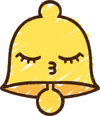 Bir insan tarafından çizilmiş çan tebeşiri