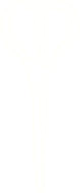 Bir insan tarafından çizilen makas tebeşiri