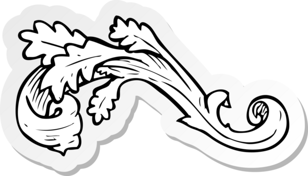 Geleneksel bir el çıkartması. Bir insan tarafından çizilmiş çiçek girdabı.