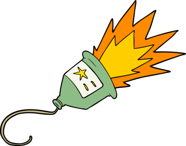 Bir insan tarafından çizilmiş bir karikatür.