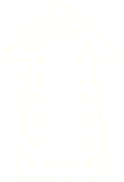 Bir insan tarafından çizilen Yön Oku Tebeşiri