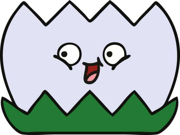 Bir insan tarafından çizilmiş tatlı bir nilüfer çiçeği karikatürü.