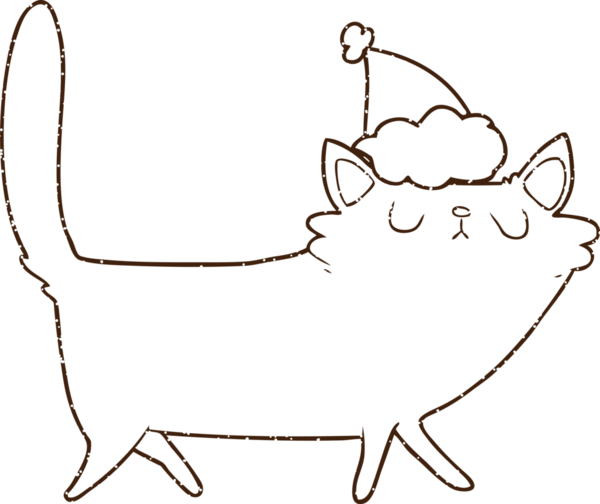 Bir insan tarafından çizilen Kedi Kömürü