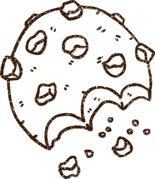 Bir insan tarafından çizilmiş Çerez Kömürü