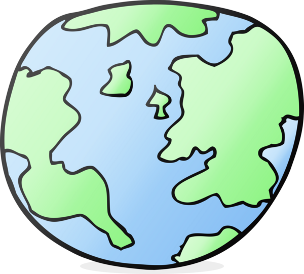 Bir insan tarafından çizilmiş serbest çizim gezegen.