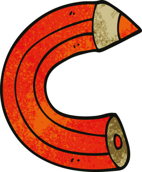 Bir insan tarafından çizilmiş karalama renkli kalem.