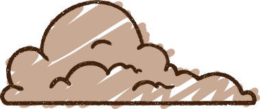 Bir insan tarafından çizilen Fırtına Bulutu Tebeşiri