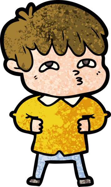 Bir insan tarafından çizilmiş garip bir adam.